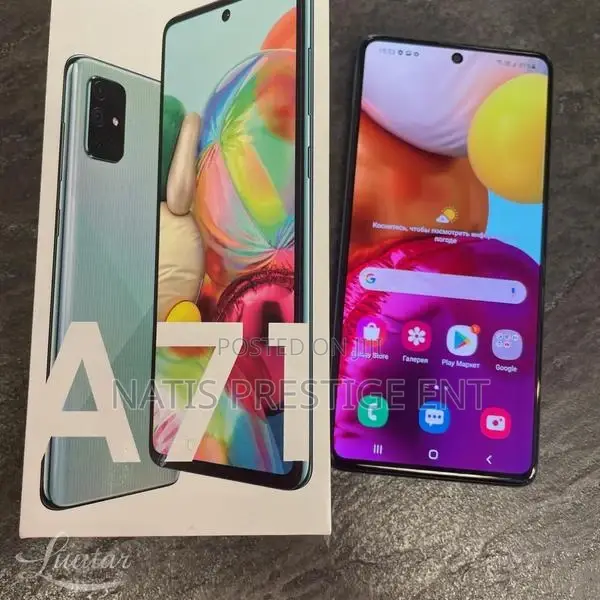 New Samsung Galaxy A71 5G 128 GB Black
