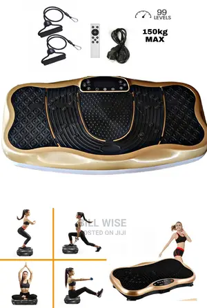 Body Fitness Vibration Plate Crazy Massager