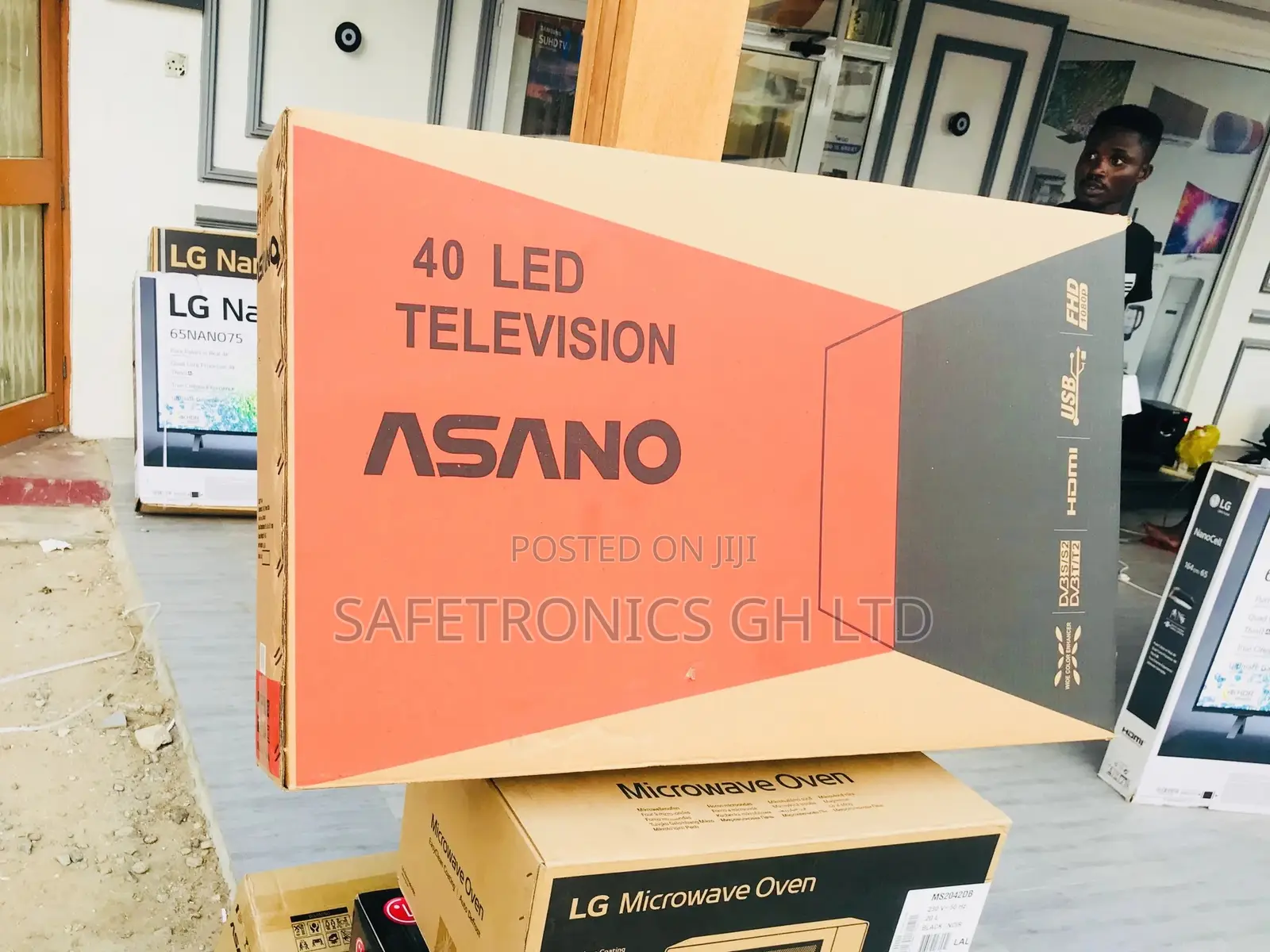 Digital Satellite HD TV Asaon 40 Inches