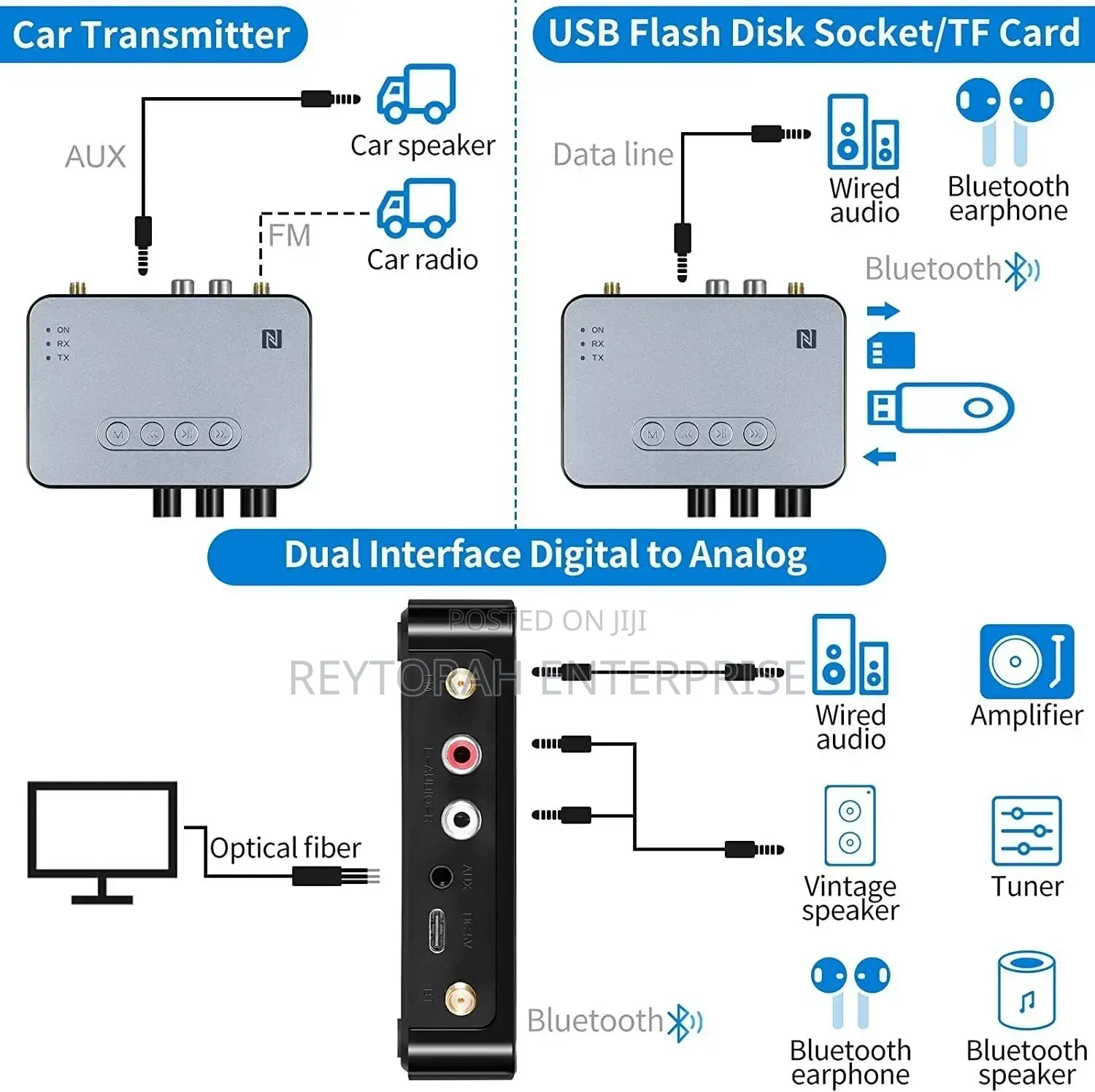 Bluetooth NFC M9 Pro (Inbuilt Fm Radio)