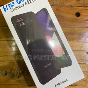 New Samsung Galaxy A22 5G 64 GB Black