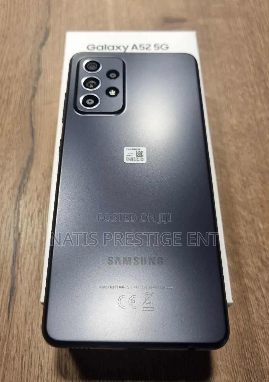 New Samsung Galaxy A52 5G 128 GB Black