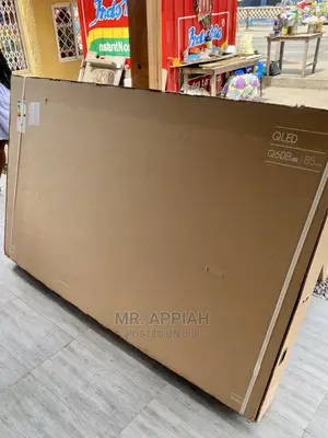 Durable and Affordable Samsung 85Q60B QLED Tv +Soundbar.