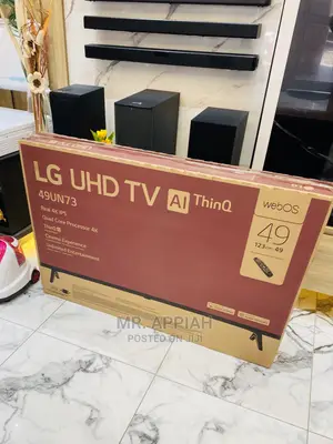 Original LG 49” UHD AI Thinq Smart Tv Available(49UN7340)
