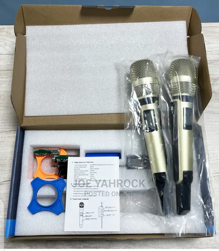 Cordless Uhf Powerful Microphones
