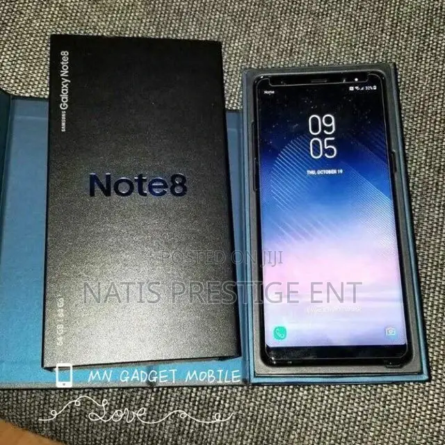New Samsung Galaxy Note 8 64 GB Black