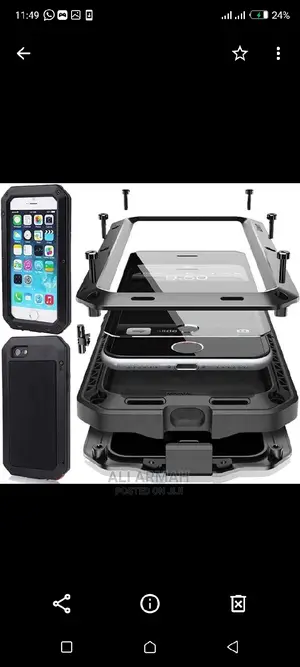 Brine New iPhone 7 Plus and 8 Plus Armor Metallic Case