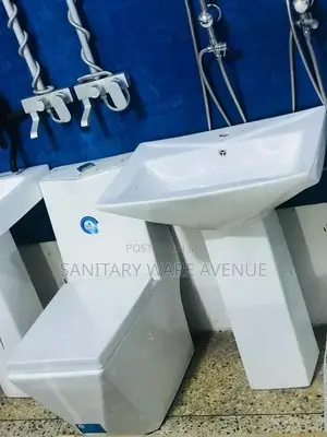 Diamond Water Closet + Pedestal Basin - Complete Set