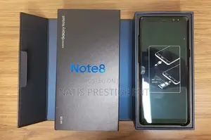 New Samsung Galaxy Note 8 128 GB Black