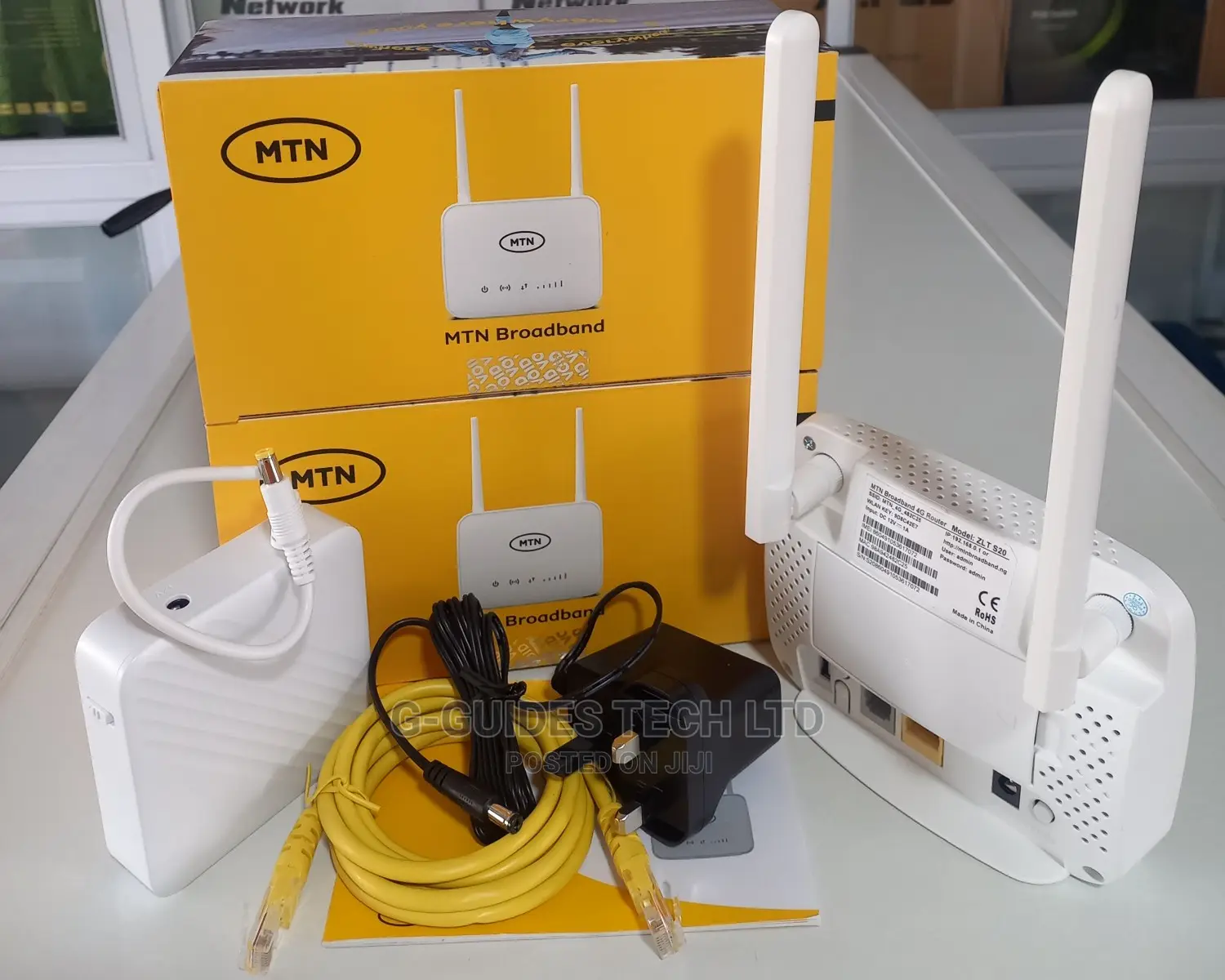 MTN 4g Universal Sim Router With Backup Battery
