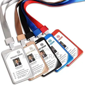 PVC ID Card Printing. Holder and Lanyard (Rope)