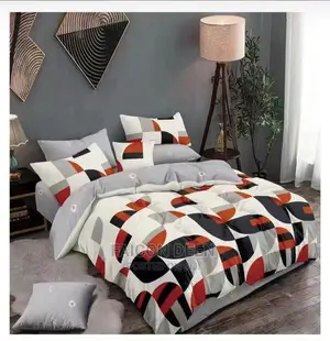 Quality Thick Cotton Bedsheets(2 Bedsheets, 5 Pillow Cases