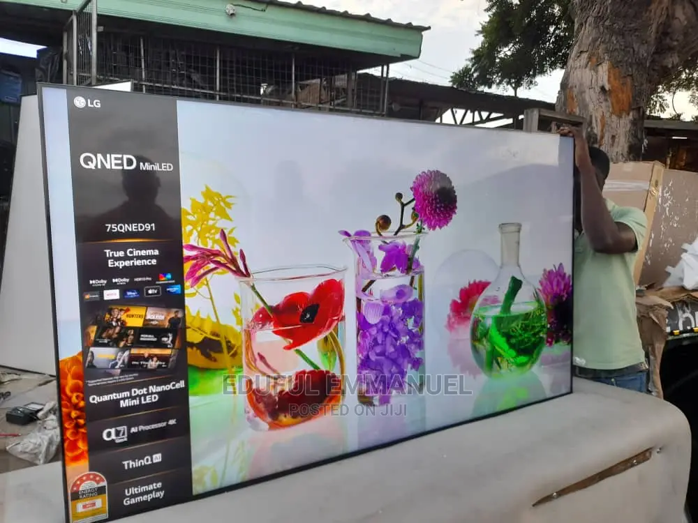 LG 75'' Qned Uhd Smart Mini LED Qned91 Thinq Ai