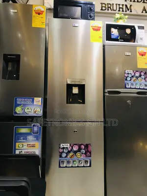 Double Door Pearl 251ltr Fridge With Dispenser PF-330BWD