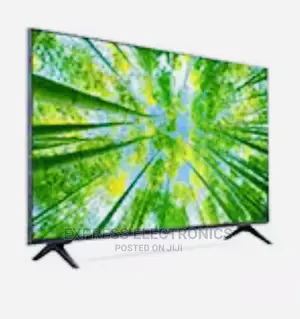 UHD Glossy Black Slim LG UP80 65” Tv