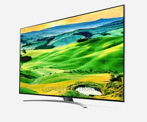 Glossy Black Slim UHD 75QNED813 LG