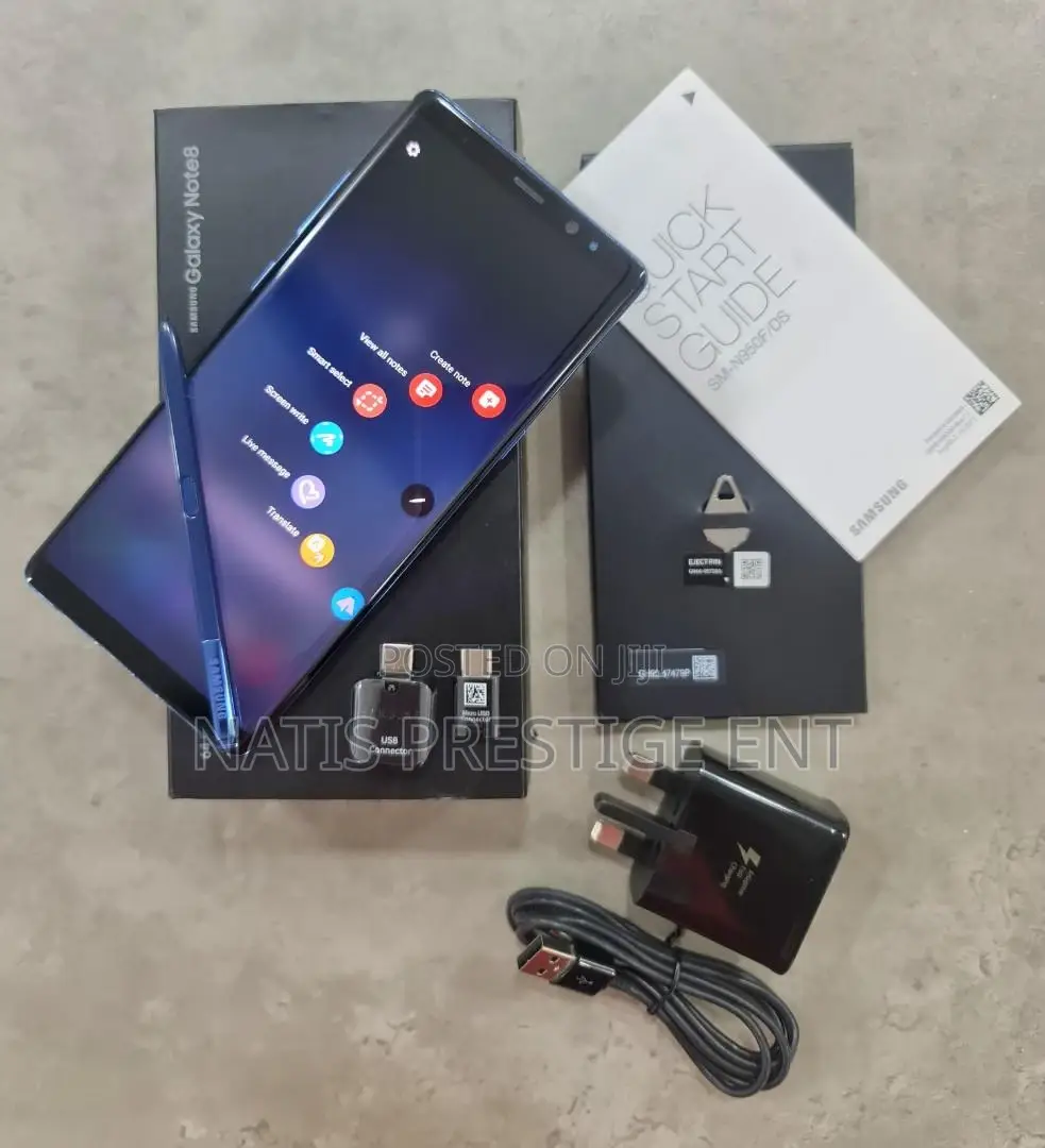 New Samsung Galaxy Note 8 64 GB Black