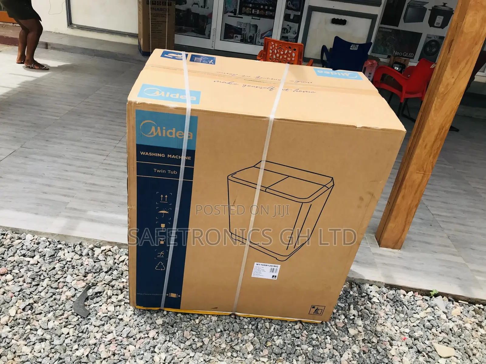 Washingmachine 12kg Top Load Midea  MTA100W120