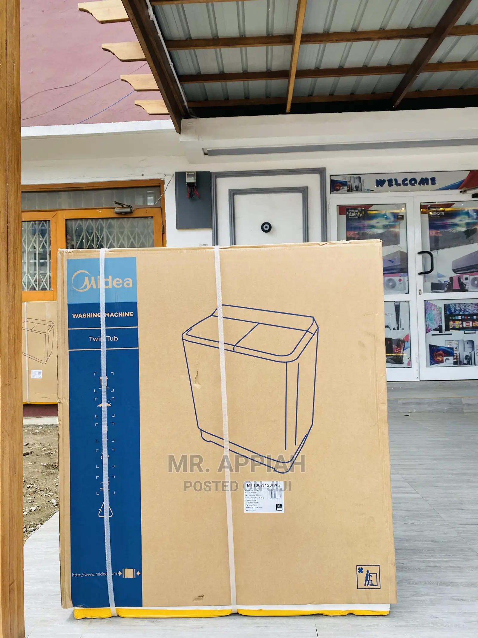 Long Lasting Midea 12kg Washing Machine