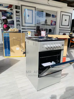 Authentic 50*50 2 Electric and 2 Gas Cooker With Grill ‍