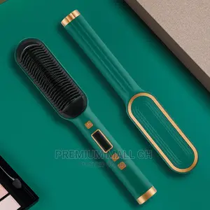 Digital Hair Straightener Brush