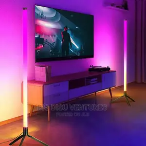RGB Led Tube Light Floor Lamp(Smart Home Modern Light Stand)