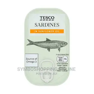 Tesco Sardines in Sunflower Oil 120g