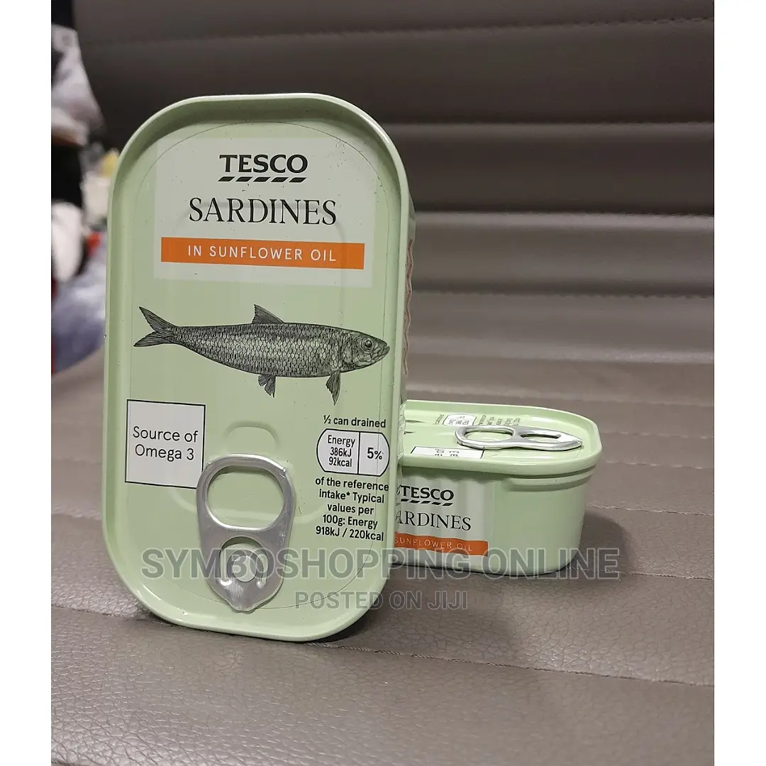 Tesco Sardines in Sunflower Oil 120g