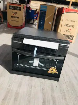New 4 Gas Oven With  Grill Mini Volcano 50x50 Cooker
