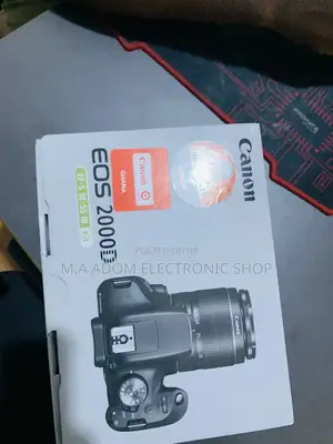 Nicely Packed Canon EOS 2000D DSLR Camera