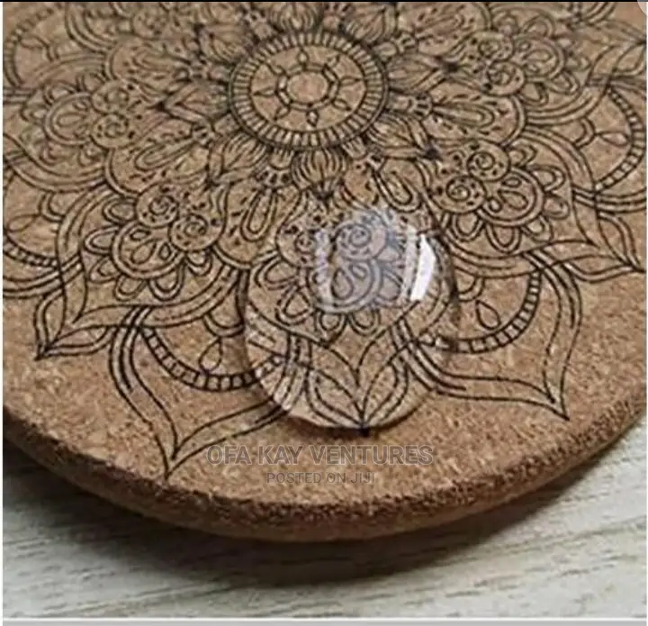 5pcs Wooden Coaster