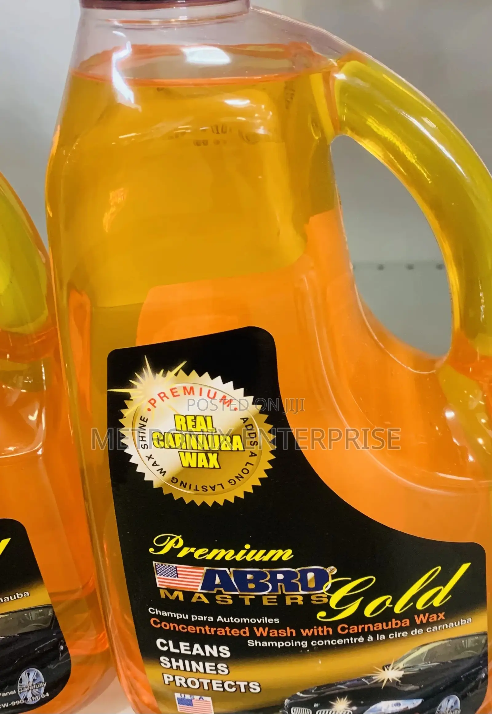 Car Shampoo,Gold Concentrated Wash and Carnauba. 1.86L Wax