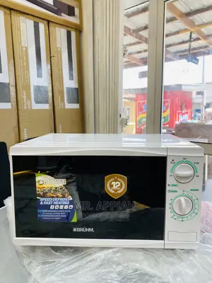 Original Bruhm 20ltr Countertop Microwave (BMM-20MMW) .
