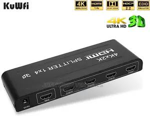 Original HDMI 4 Port Splitter 1x4 Splitter Green Box