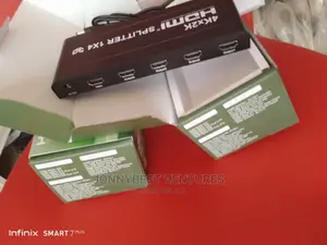 Original HDMI 4 Port Splitter 1x4 Splitter Green Box