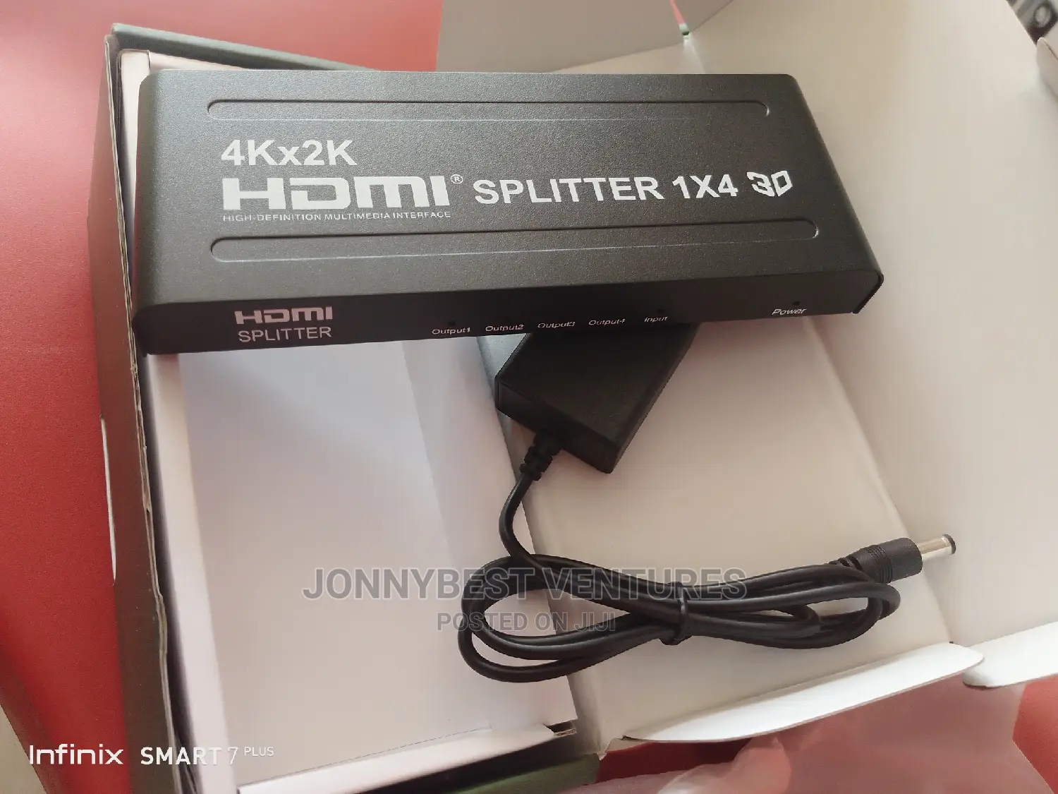 Original HDMI 4 Port Splitter 1x4 Splitter Green Box