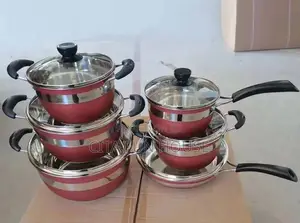 12pcs Stainless Steel Family Cookware