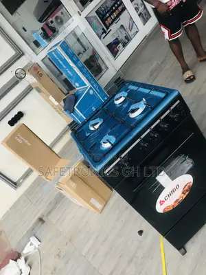 Chigo Best 50x50 Gas 4 Cooker Oven With Grill 