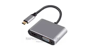 Type-C to HDMI and VGA Converter