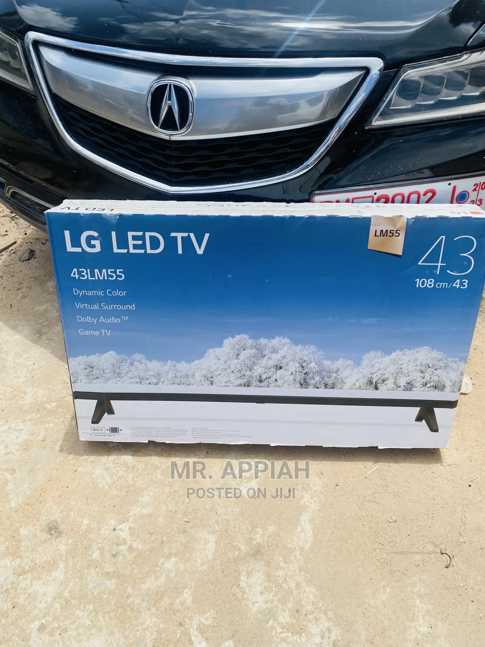 (43LM55)Authentic LG 43” Smart Tv With Dynamic Color 