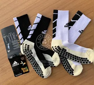 Adidas Brack and White Grip Socks