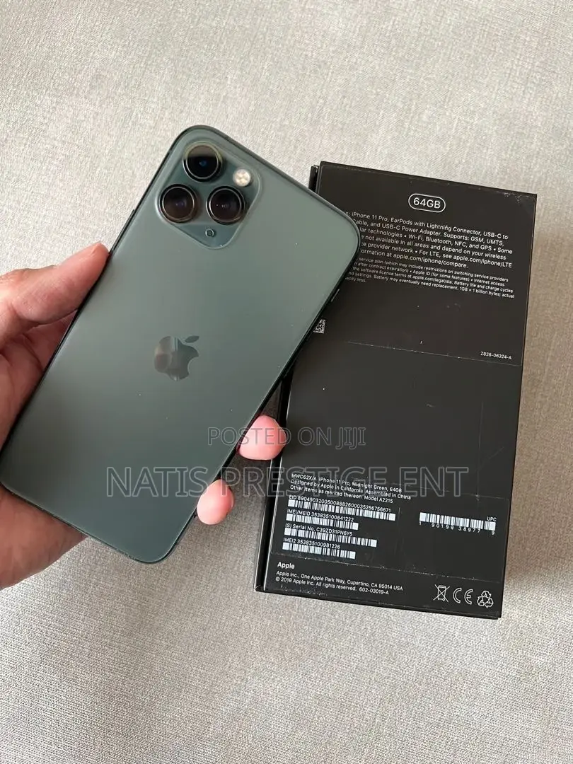 New Apple iPhone 11 Pro 64 GB Black