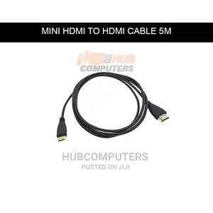 Mini HDMI To HDMI Cable 5M