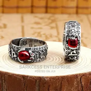 Fengshui Walth and Good Luck With Abundance Protection Ring