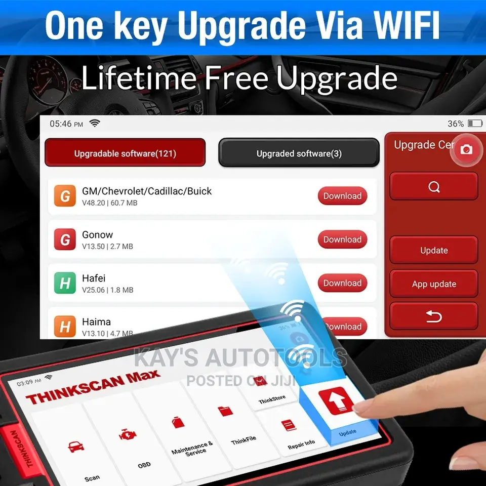 Launch Thinkscar Thinkscan Max2 Car Diagnostics Tool