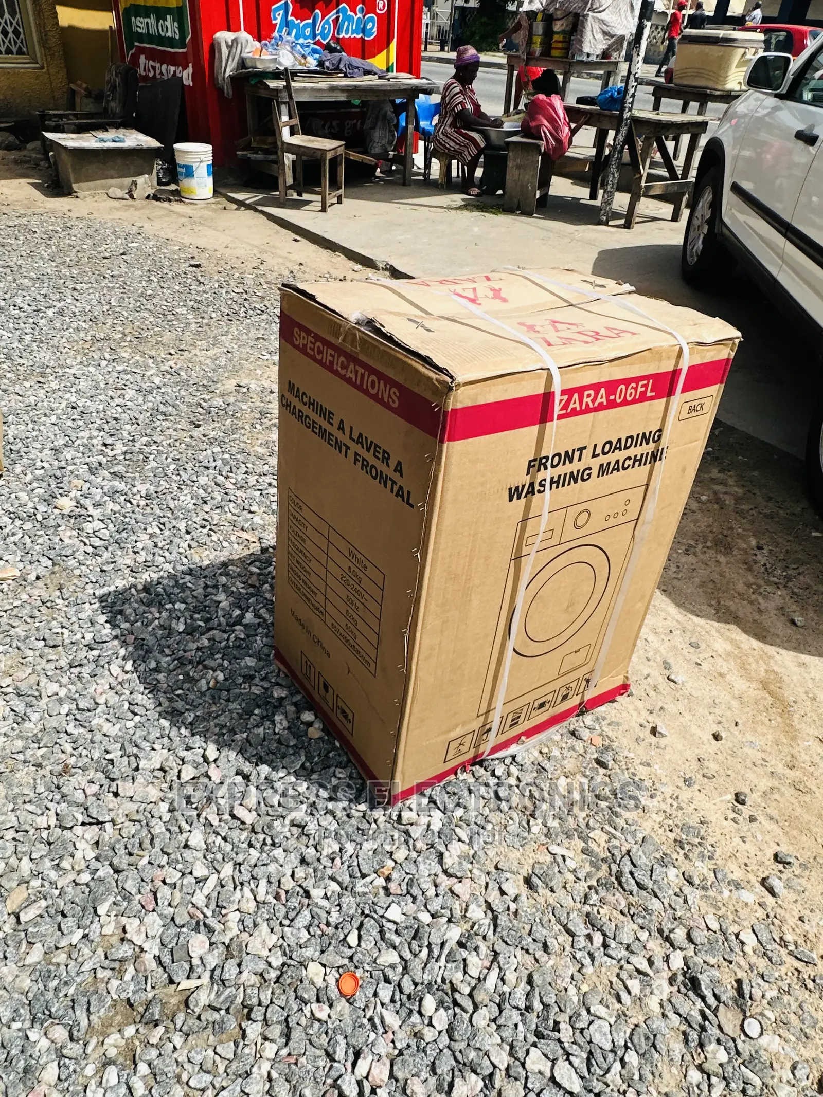 Energy Efficiency White Zara Front Load 6kg Full Auto