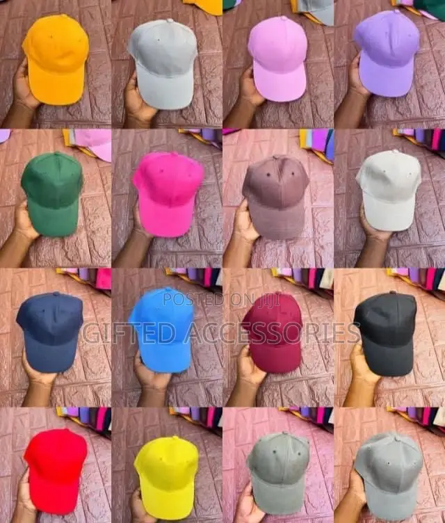 Plain Color Face Cap