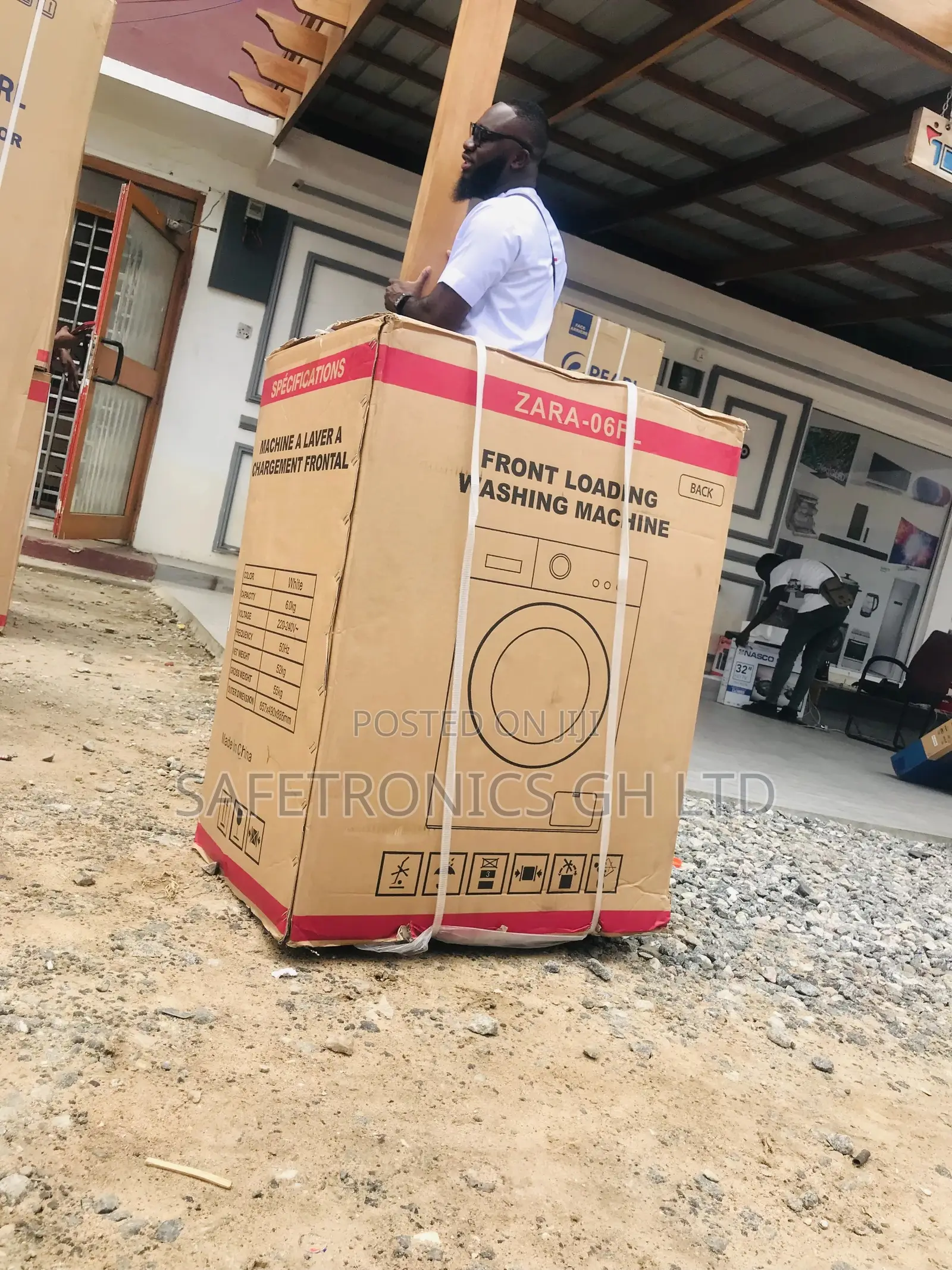 Zara Full Automatic 6kg Washingmachine Frontload 