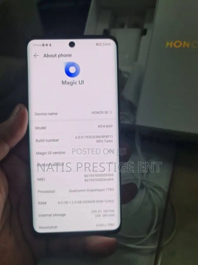 New Huawei Honor View 20 256 GB