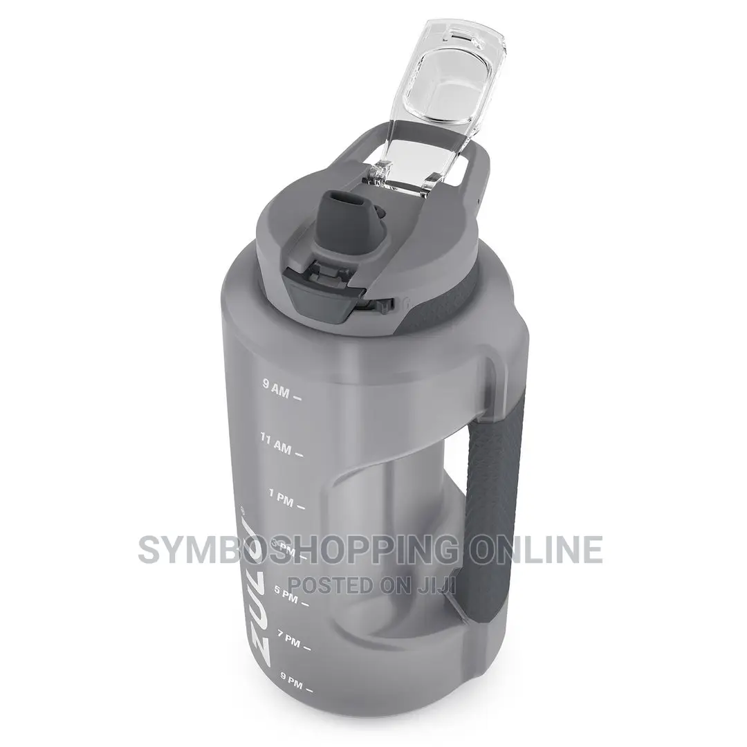 Zulu Half Gallon Water Bottle With Straw
